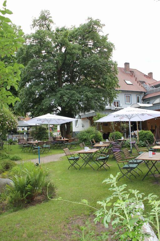 Hotel Zur Heidebluete Hambühren エクステリア 写真